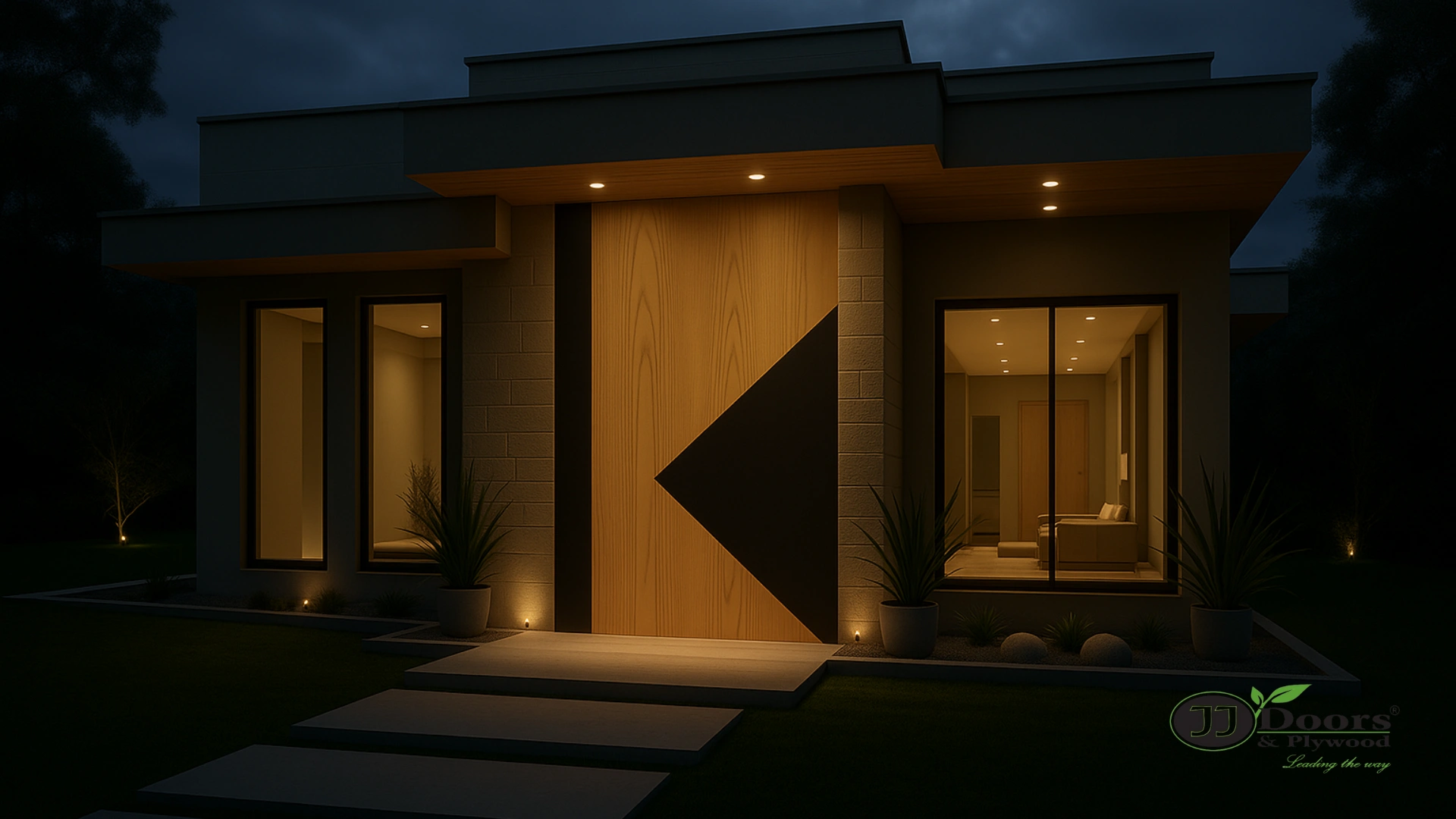 Modern Minimalist Door